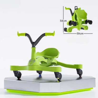 360 Degree Spin Drift Foldable Car with Ergonomic Seat