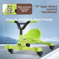 360 Degree Spin Drift Foldable Car with Ergonomic Seat