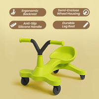 360 Degree Spin Drift Foldable Car with Ergonomic Seat